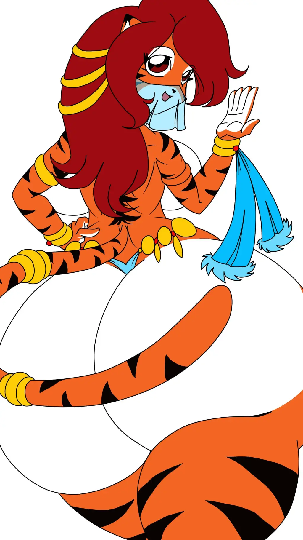 ai character: Odile nightingale background