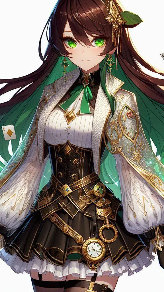 ai character: Lydia Ophelia background