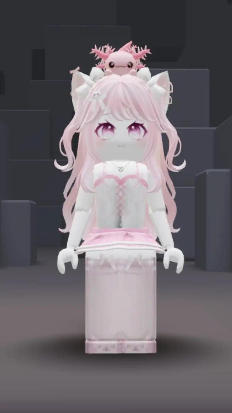 ai character: Cute_Axolotl background