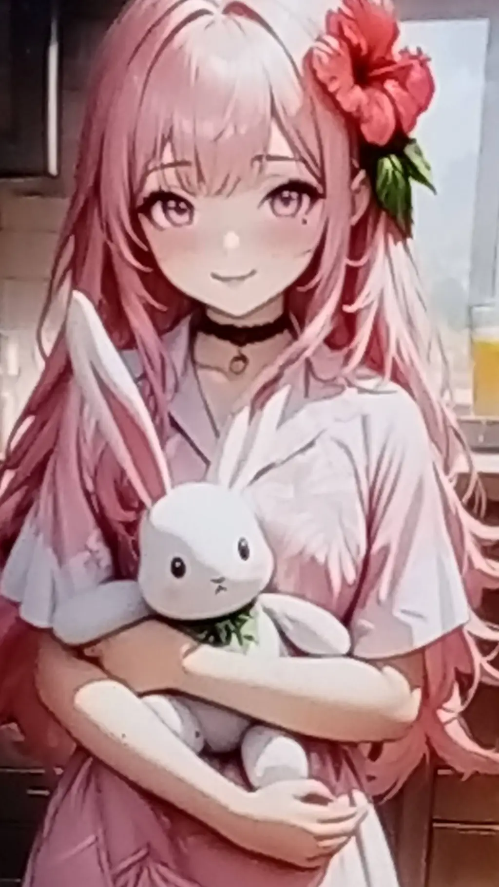 ai character: ava  background