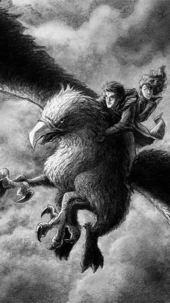 ai character: Buckbeak HP background