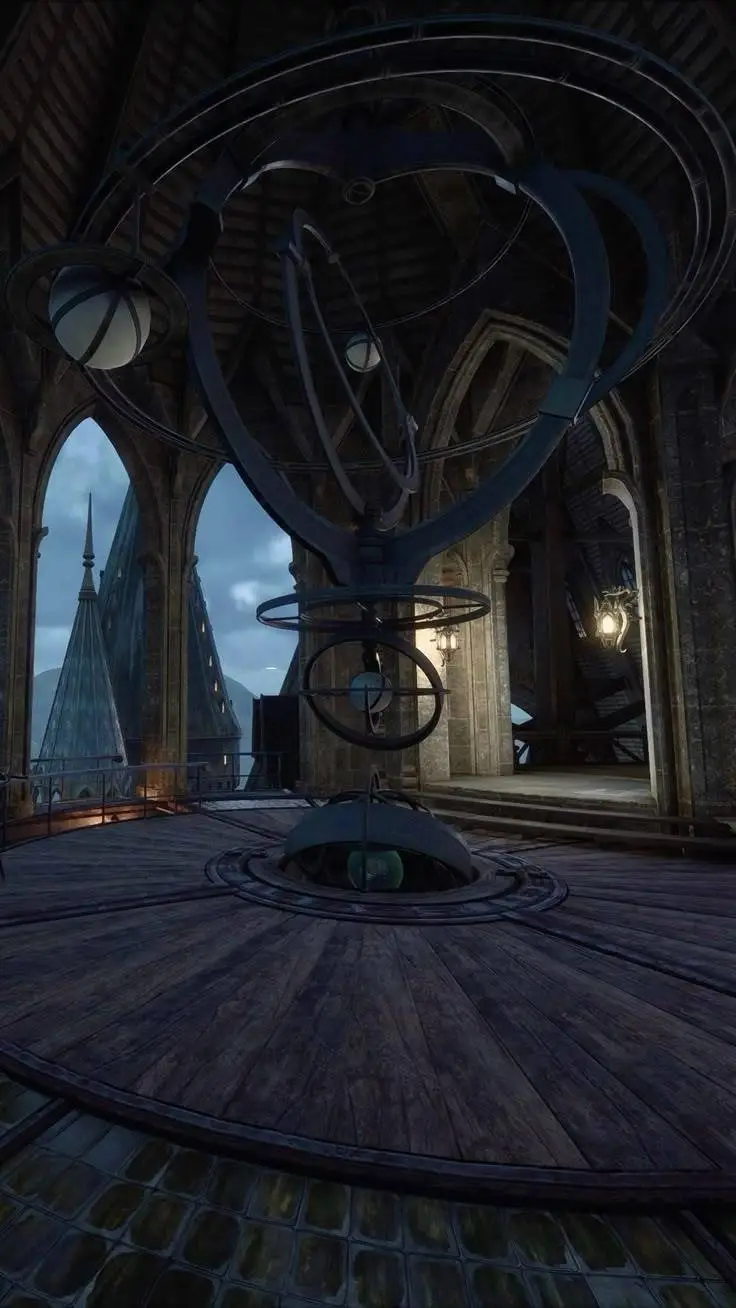 ai character: Hogwarts background