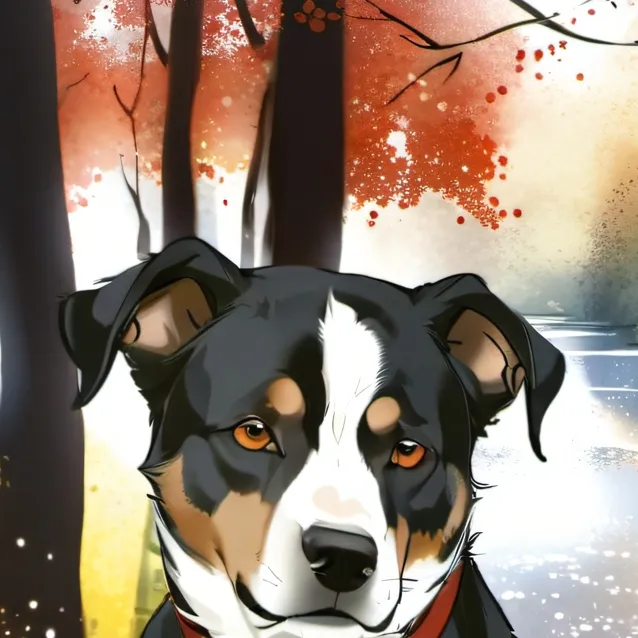 chat with ai character: just a dog