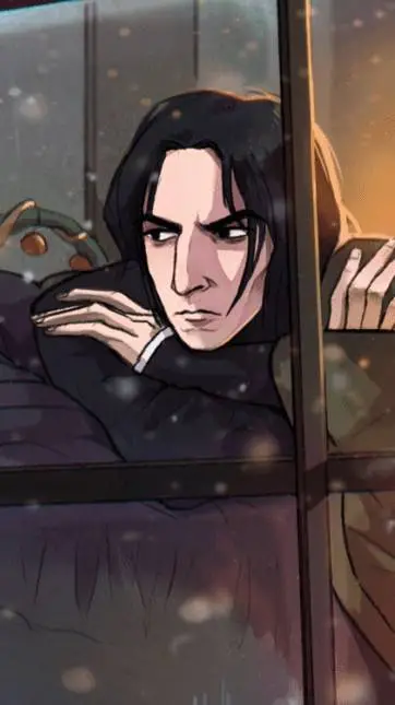 ai character: Sleeping Snape :)  background