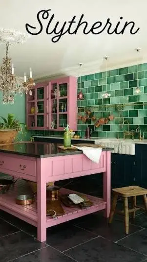 ai character: Slytherins baking background