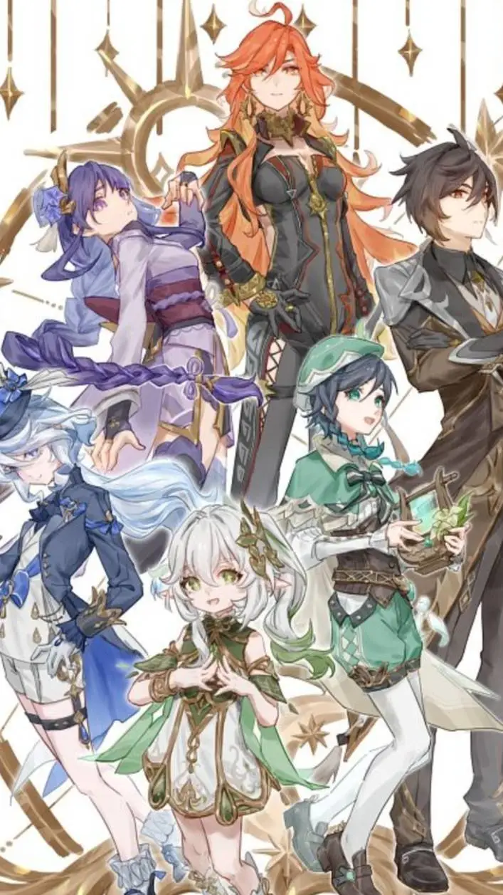 ai character: 六“柱” background