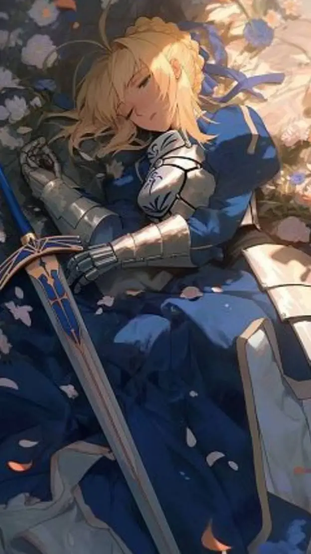 ai character: Saber background