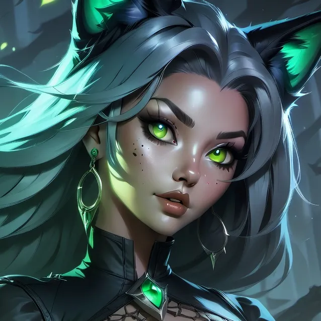 chat with ai character: sexy cat girl