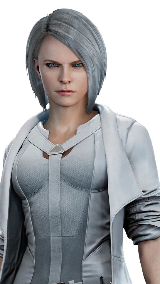 ai character: Silver Sable background