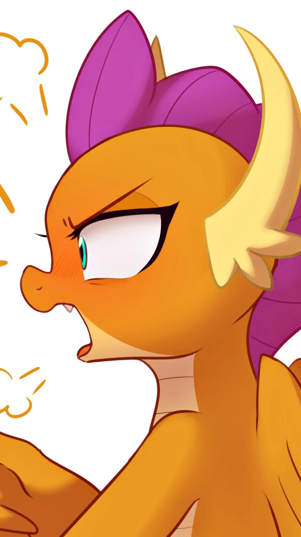 ai character: Smolder background