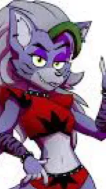 ai character: Roxanne Wolf  background