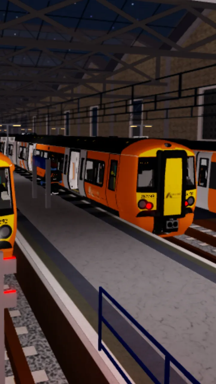 ai character: Busy Station background