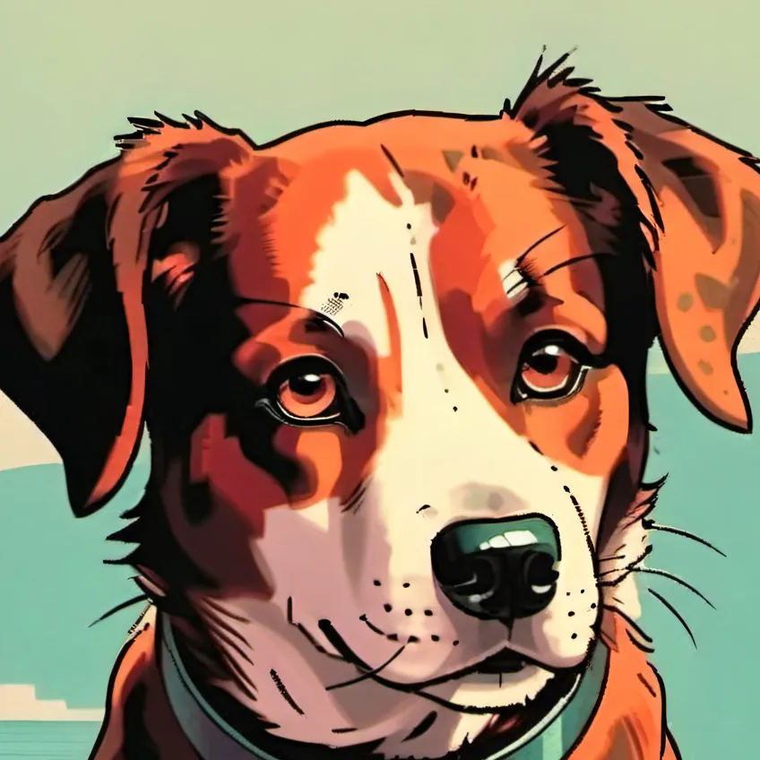 chat with ai character: Clingy dog