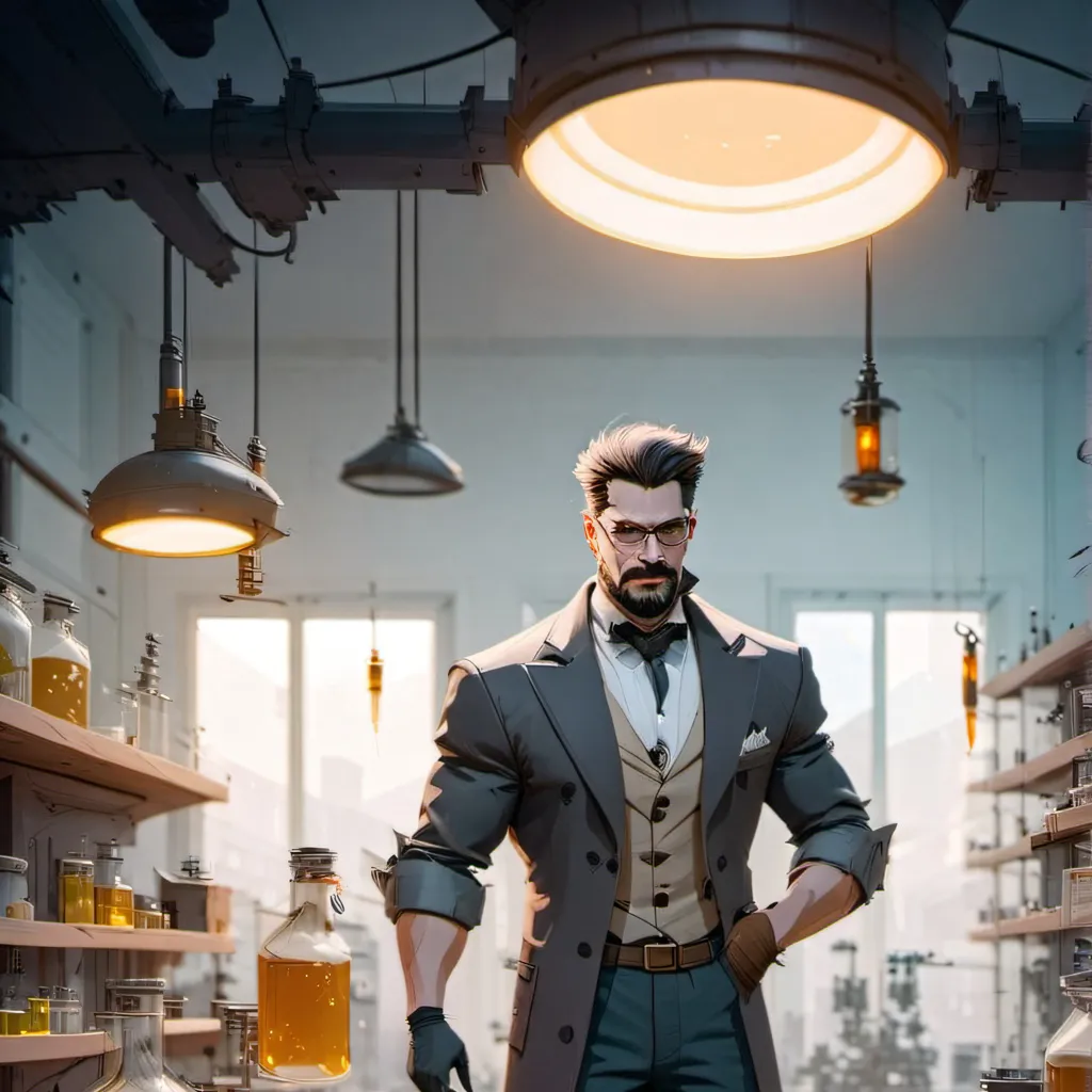 chat with ai character: Evil scientists 