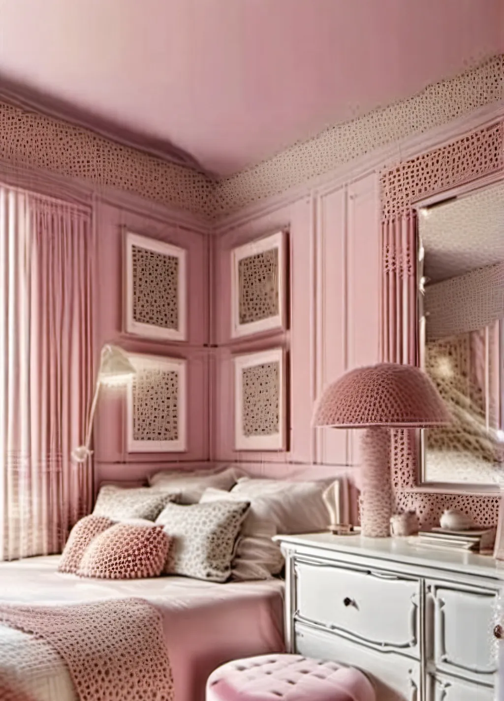 chat with ai character: Girl room