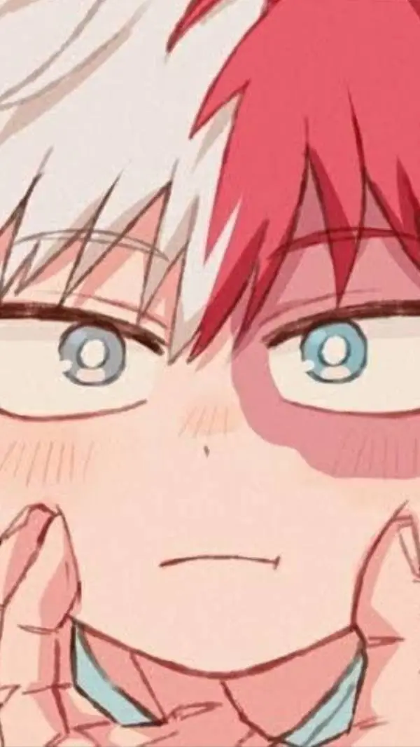 ai character: Shoto Todoroki  background
