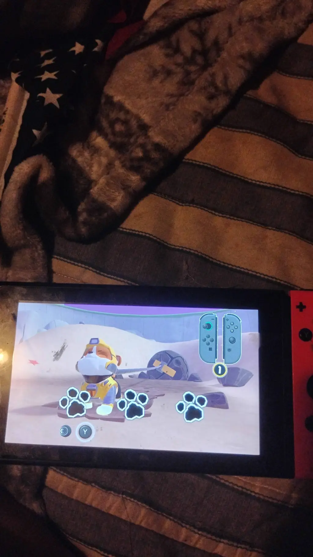 ai character: Nintendo switch background