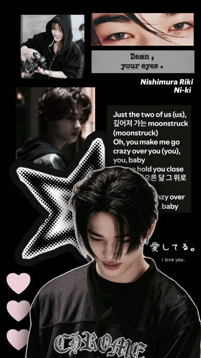 ai character: Nishimura Riki♥︎ background