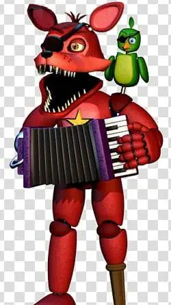 ai character: rockstar foxy background