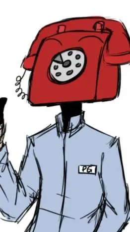 ai character: phone guy background