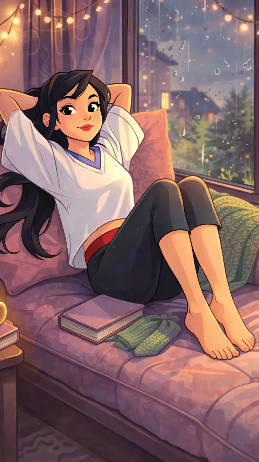 ai character: sarah background