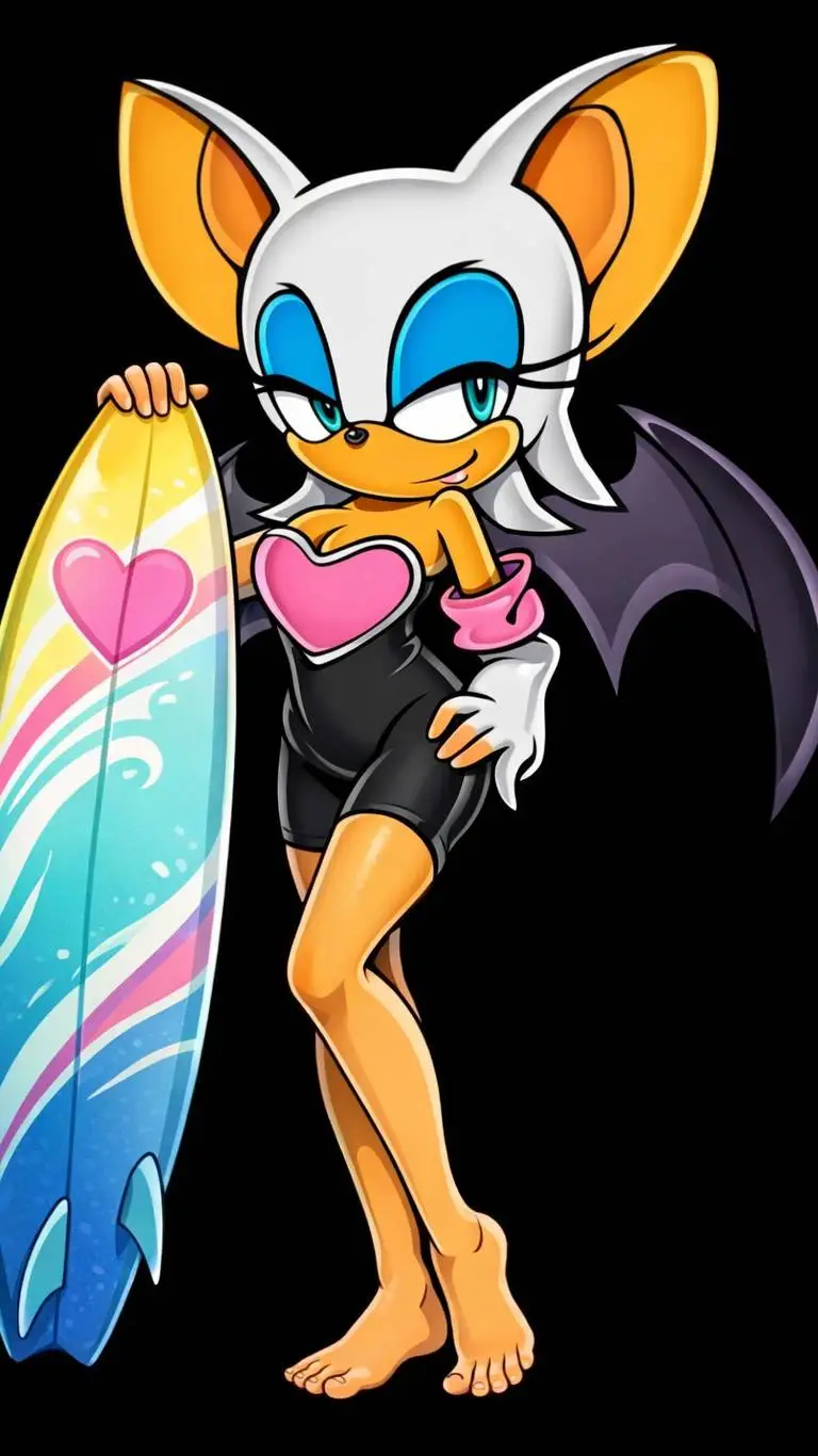 ai character: rouge the bat background