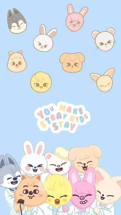 ai character: stray kids(again) background