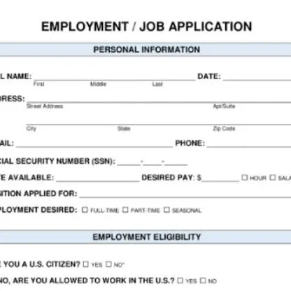 chat with ai character: Job application