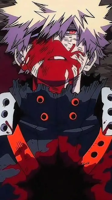 ai character: bakugo... background