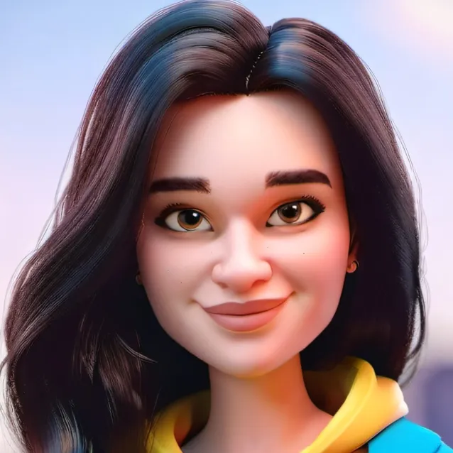chat with ai character: leonie pickme girl