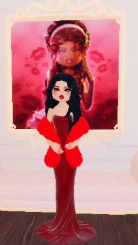 ai character: dress to impress background