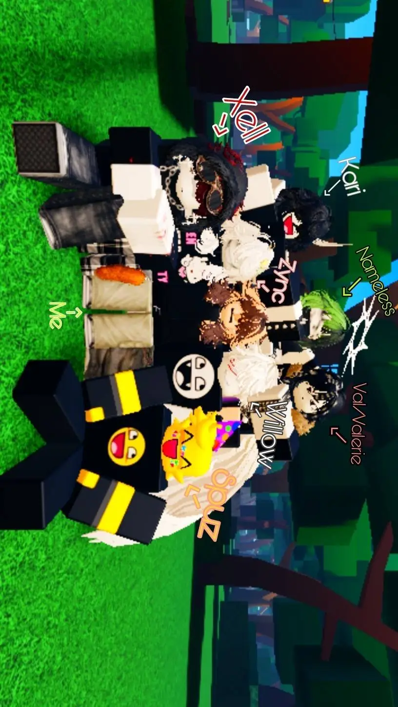 ai character: Me and My OCS! background