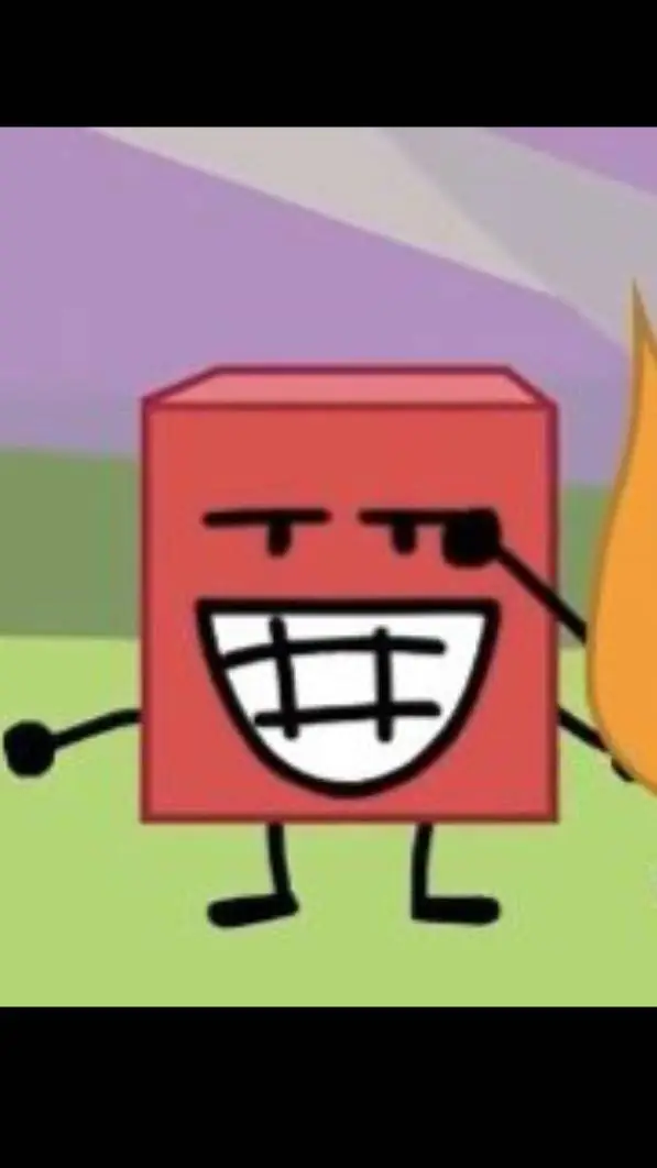ai character: BLOCKY [BFDI/BFB] background
