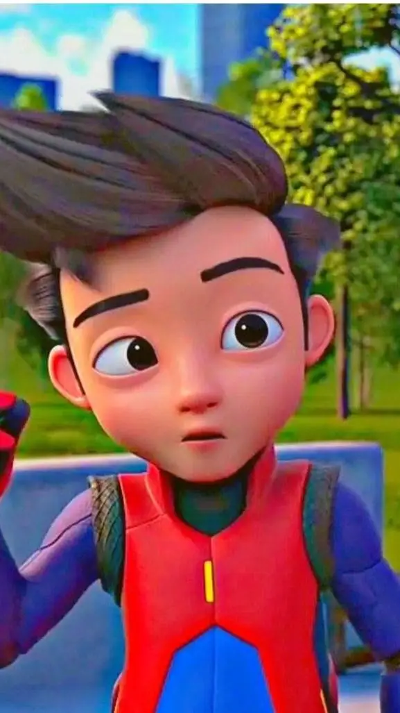 ai character: Ejen Ali~🤗 background