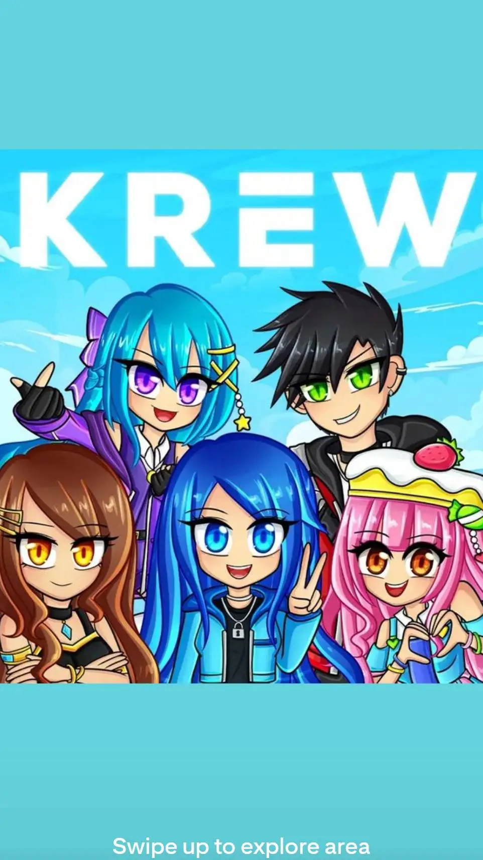 ai character: krew sick!  background