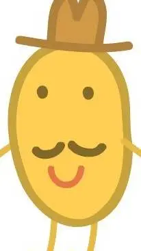 ai character: Mr. potato🥔 background