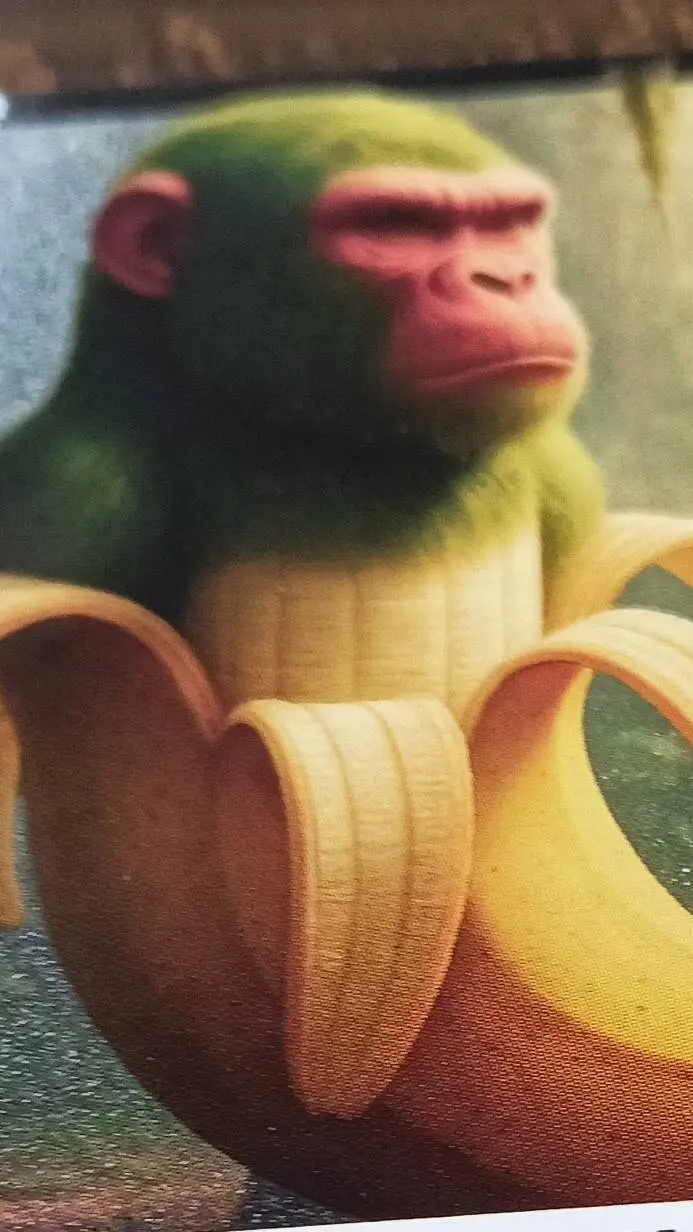 ai character: Chimpanzini background