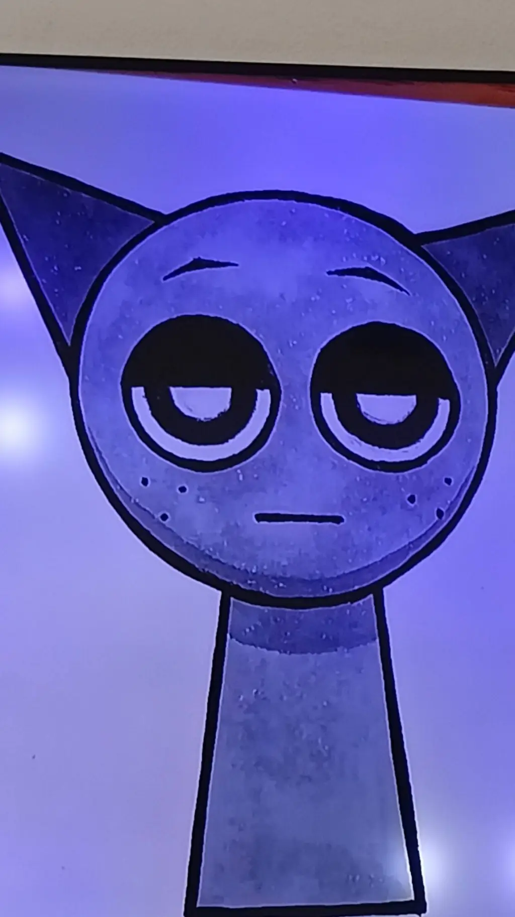 ai character: Gray  background