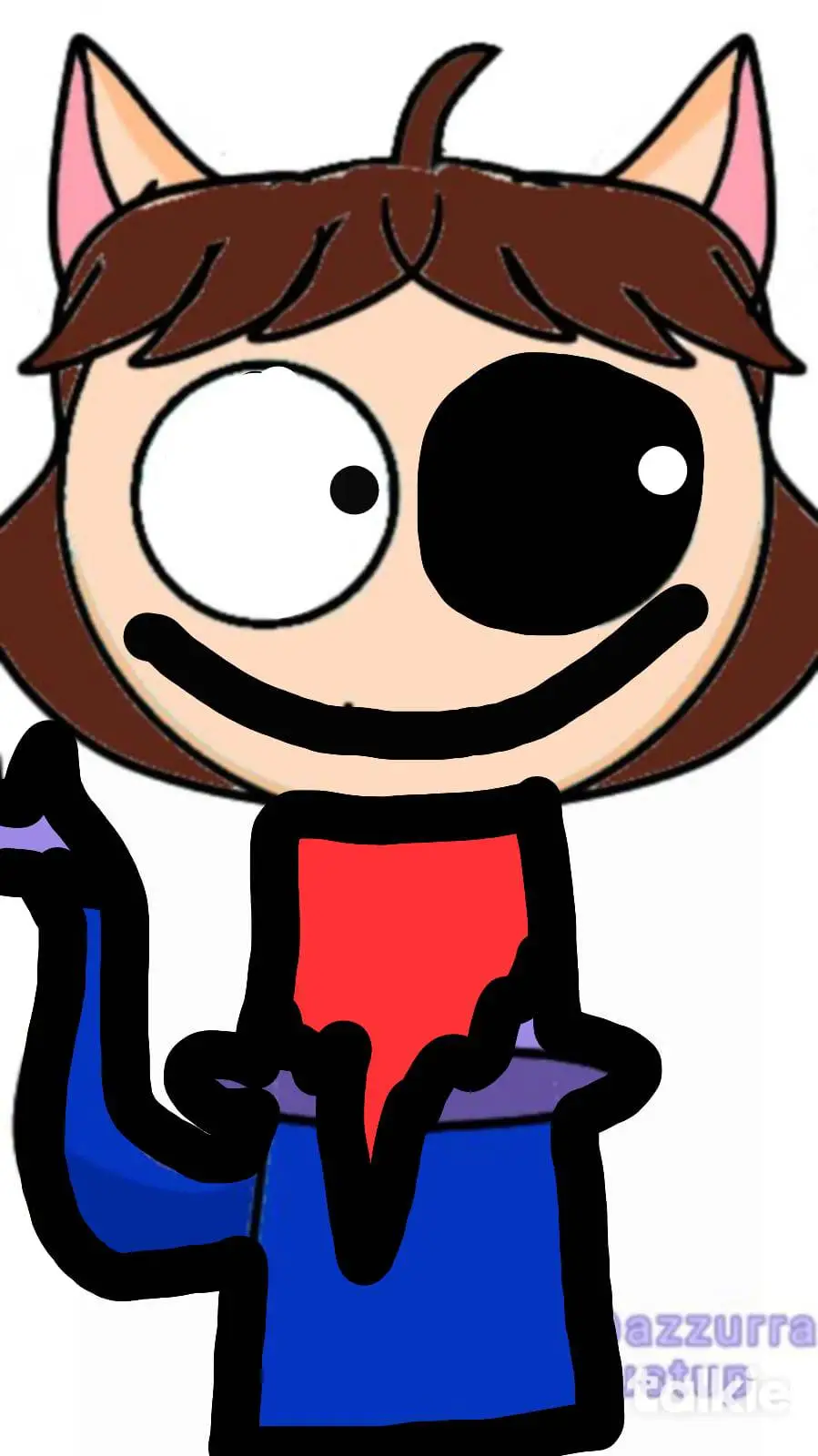 ai character: Sprunki talkie background