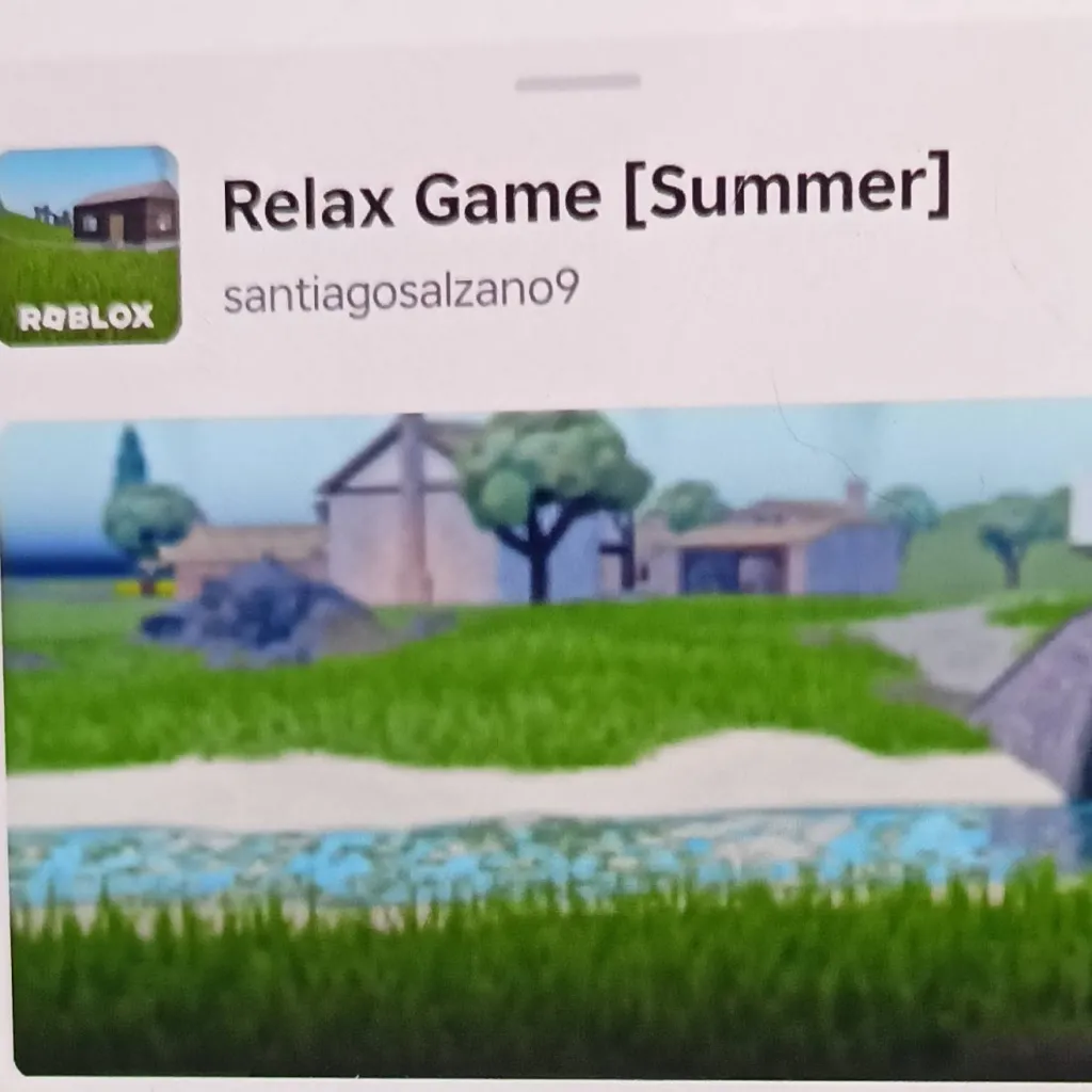 chat with ai character: Relax game[summer]