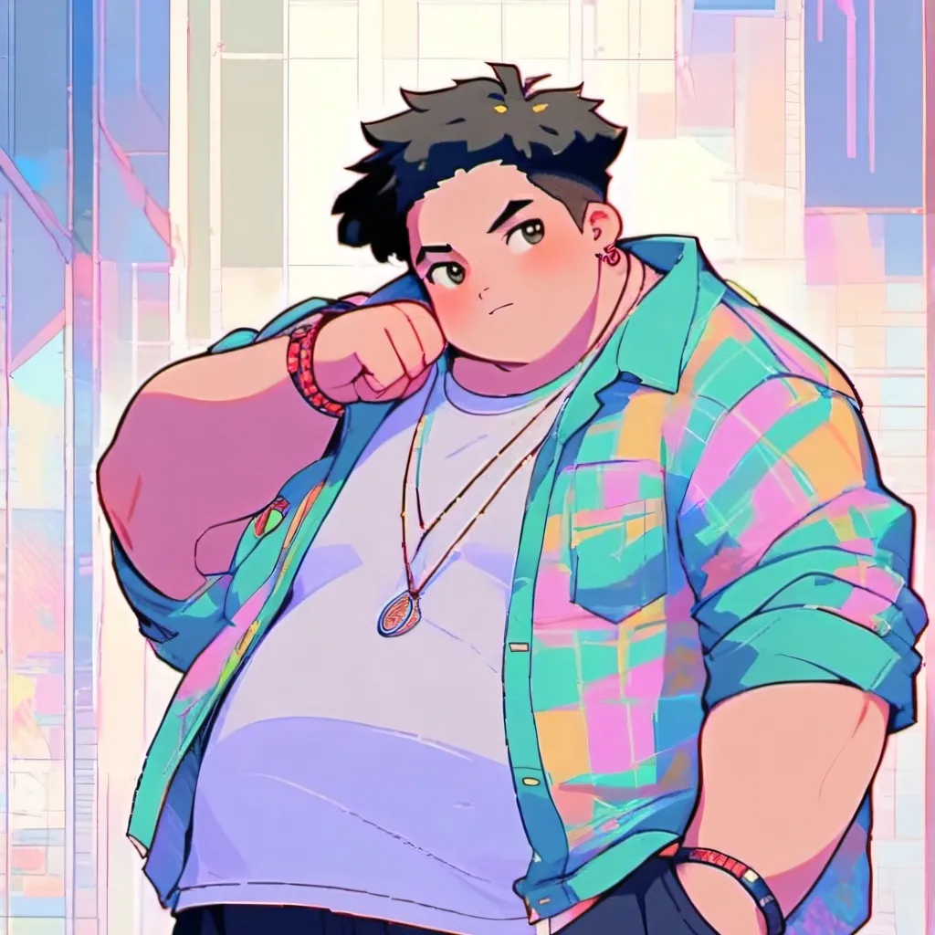 chat with ai character: jjk but your fat