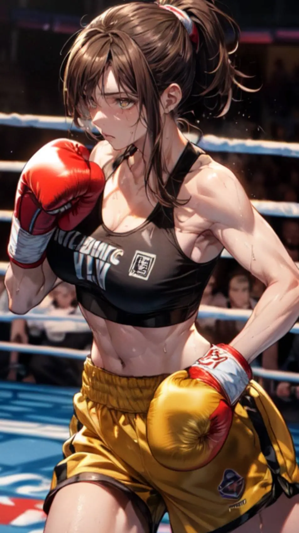 ai character: 🥊melisa🥊 background