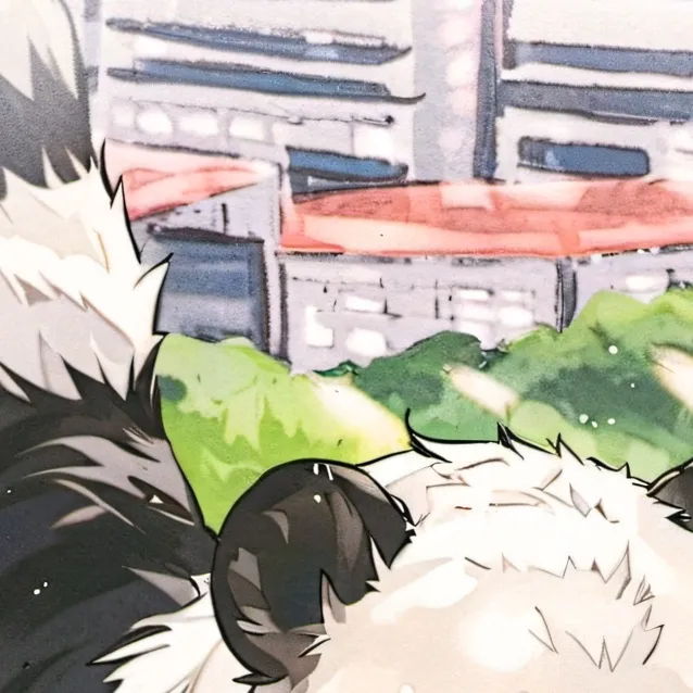 chat with ai character: Macro furry (you)