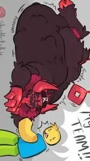 ai character: Roblox Demon Vore background