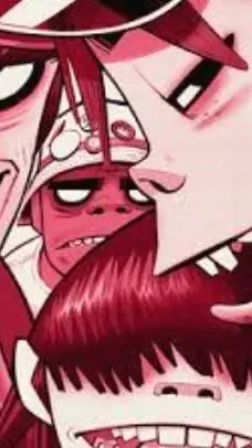 ai character: Gorillaz background