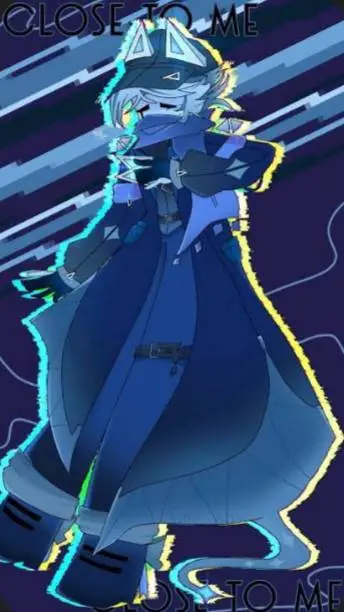 ai character: friend Elliot 💙💙💙💙 background