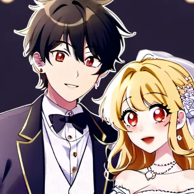 chat with ai character: wedding day