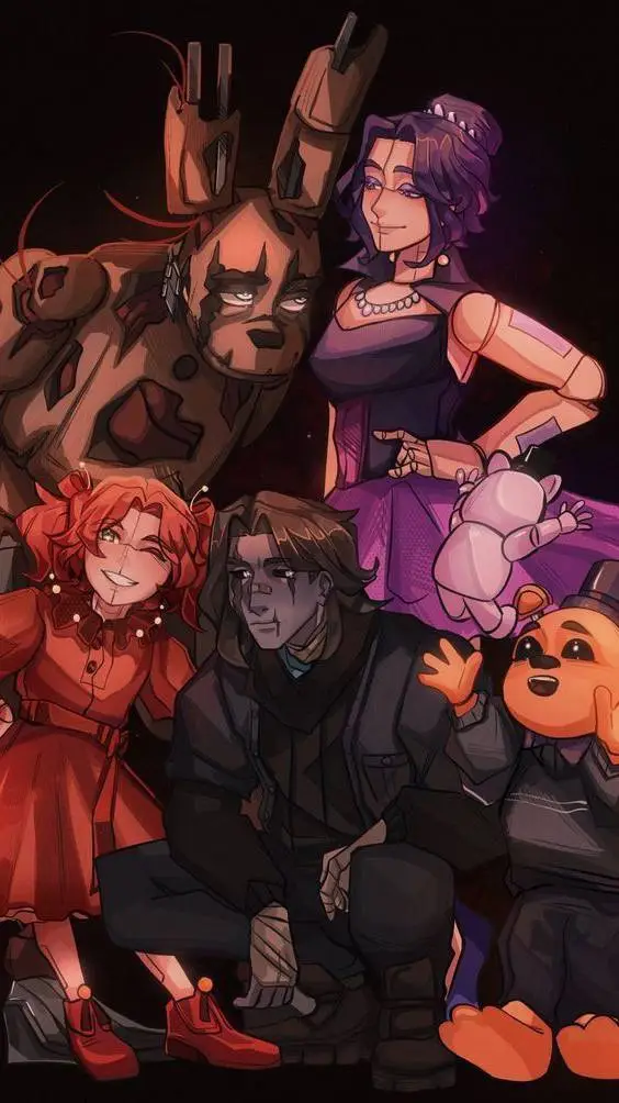 ai character: afton family  background