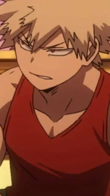 ai character: Katsuki Bakugo  background
