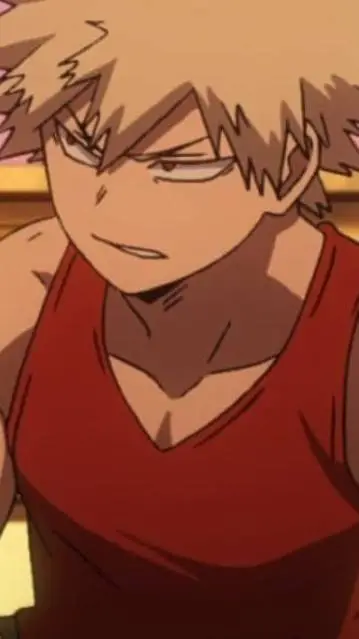 ai character: Katsuki Bakugo  background